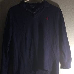 Navy blue polo